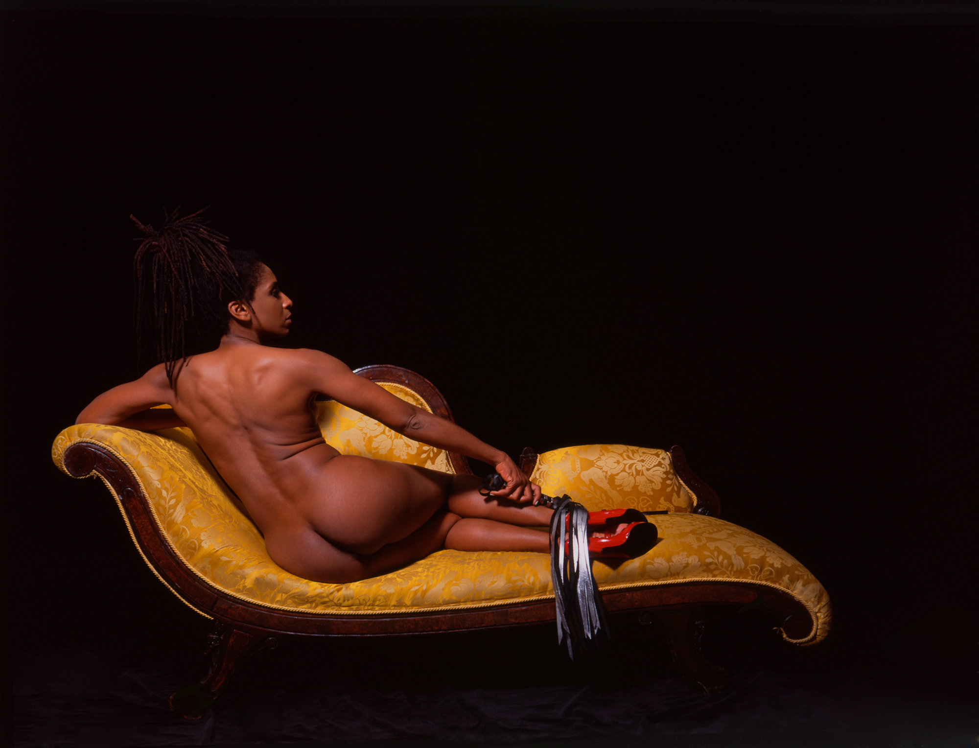 Renée Cox (American, born Jamaica, 1960), Baby Back from American Family, 2001, Archival digital prints  Courtesy of the artist